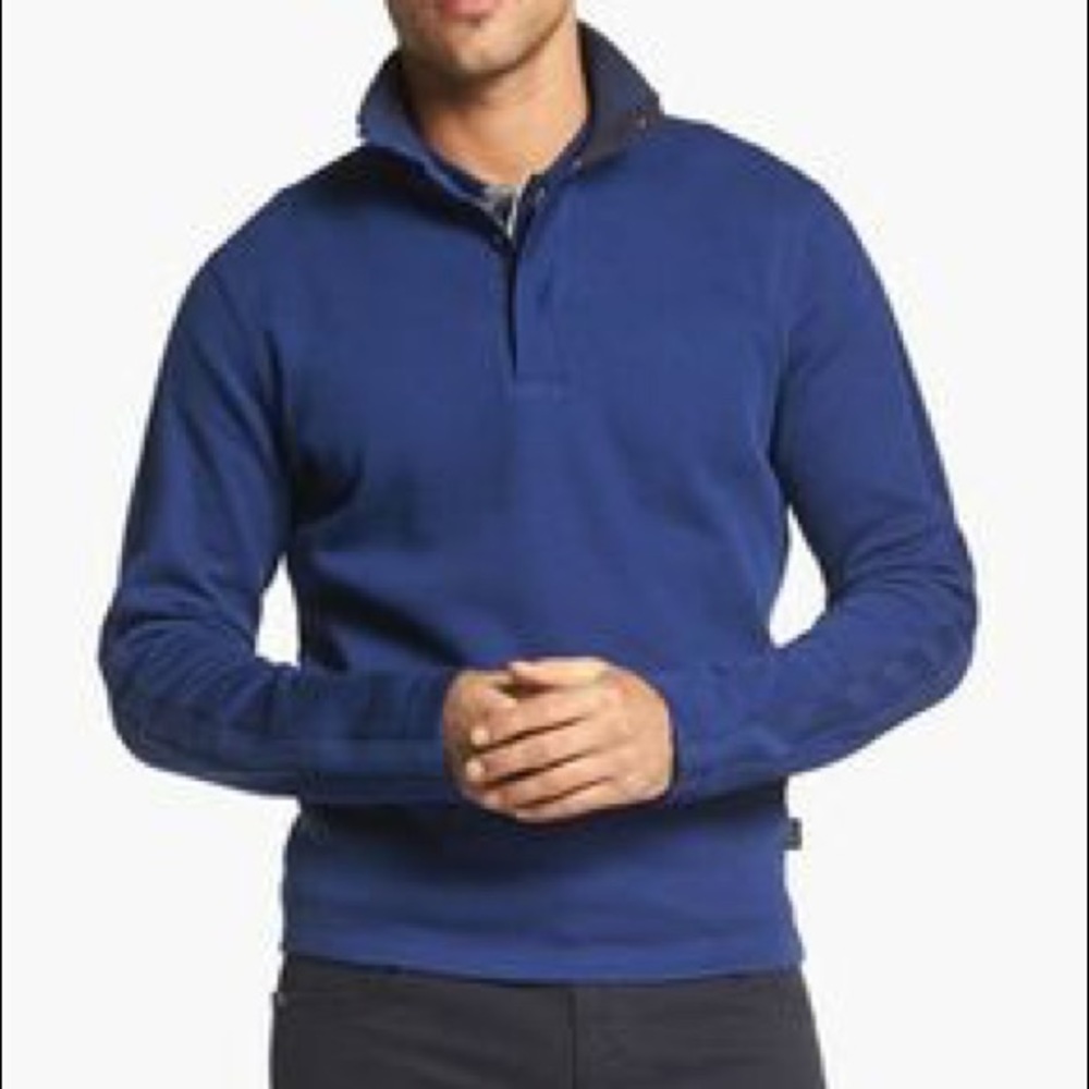 Hugo Boss Blue Pullover Sweater